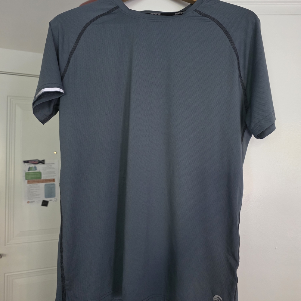 Men's Dark Gray Short Sleeve Tee